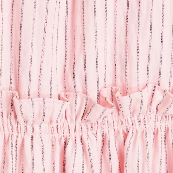 Sofia Gathered Stripe Mini Jacquard Dress - Size 0 - Picture 4 of 10